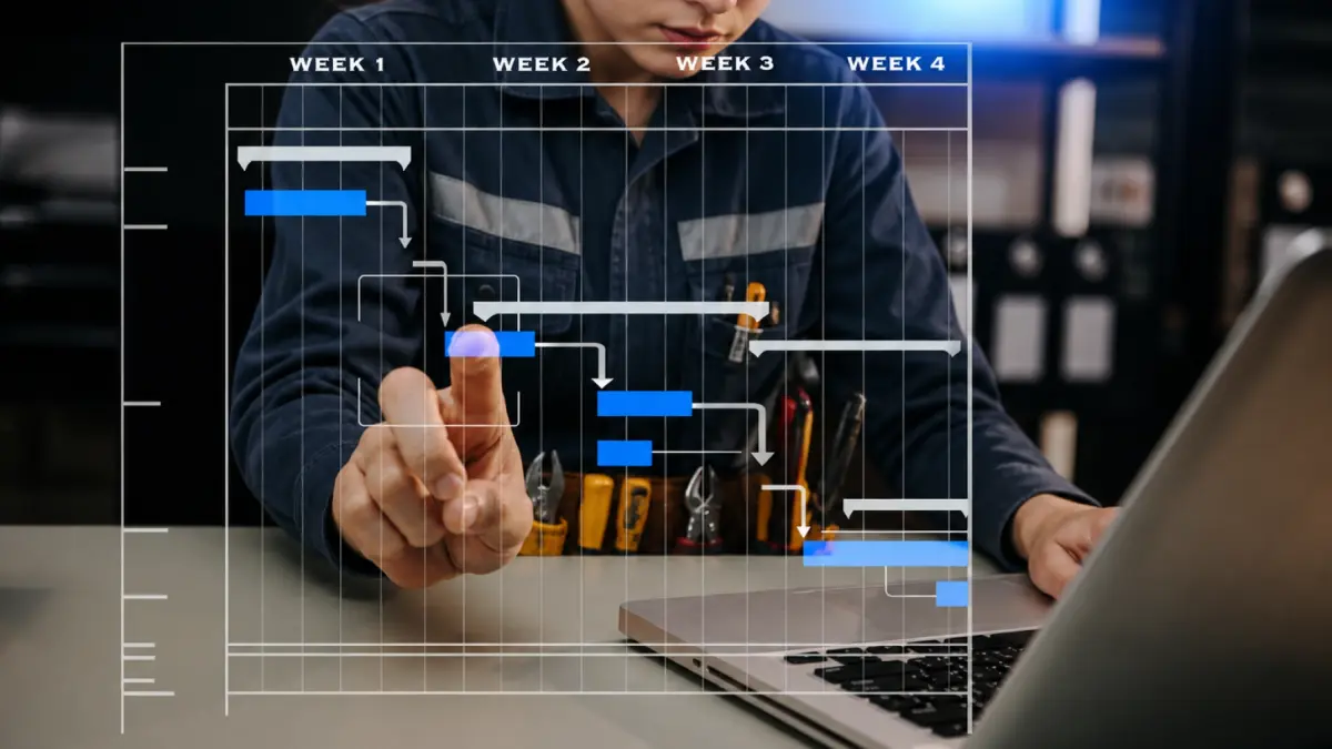 Timeline of building an electrician website across the DIY, freelancer, and managed routes