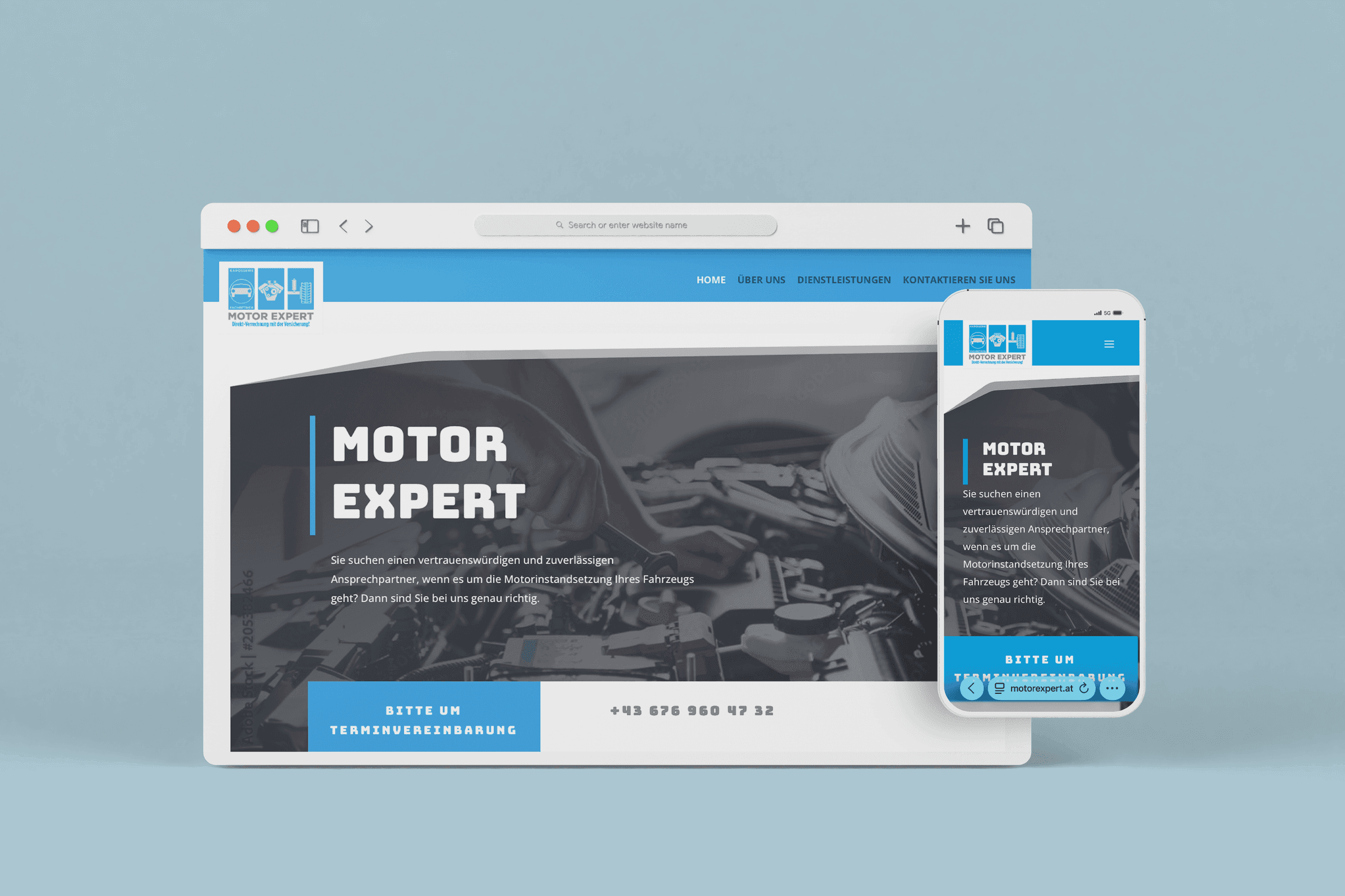 Motor Expert website